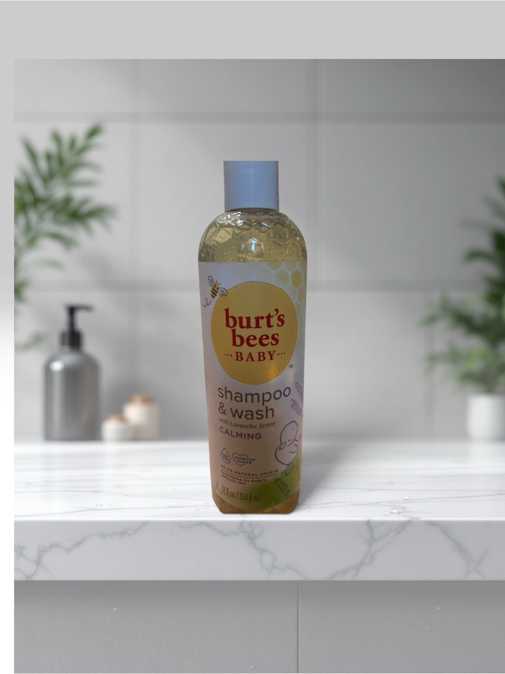 Burt's Bees Baby Calming Shampoo & Wash - Light Blue Cap